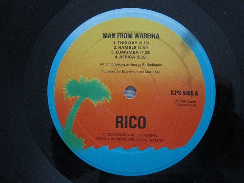 Rico* : Man From Wareika (LP, Album, M/Print, 2nd)