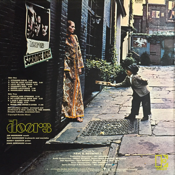 The Doors : Strange Days (LP, Album, RE)