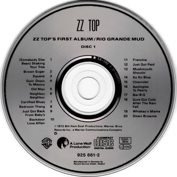 ZZ Top : The ZZ Top Sixpack (3xCD, Comp, RM, Dig)