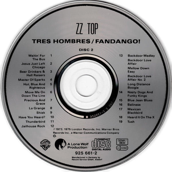 ZZ Top : The ZZ Top Sixpack (3xCD, Comp, RM, Dig)