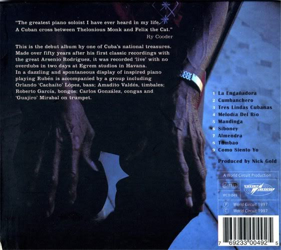 Rubén González : Introducing... (CD, Album, Dis)