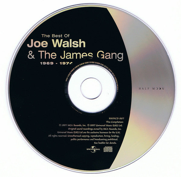 Joe Walsh, The James Gang* : The Best Of Joe Walsh & The James Gang 1969-1974 (CD, Comp, RP)