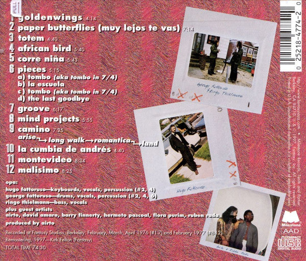 Opa : Goldenwings / Magic Time (CD, Comp, RM)