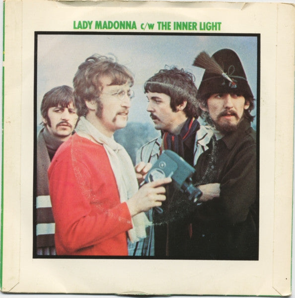 The Beatles : Lady Madonna c/w The Inner Light (7", Single, Mono, RE)