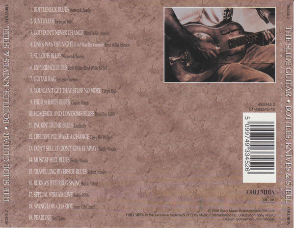 Various : The Slide Guitar: Bottles, Knives & Steel (CD, Comp, RE)
