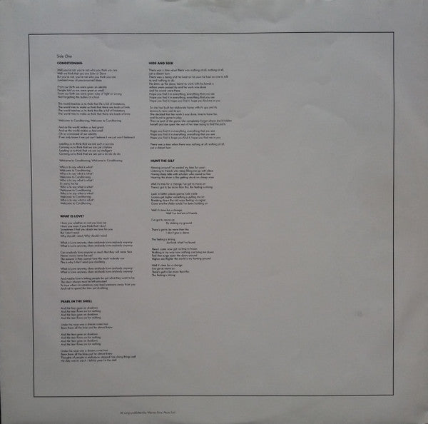 Howard Jones : Human's Lib (LP, Album, Bla)
