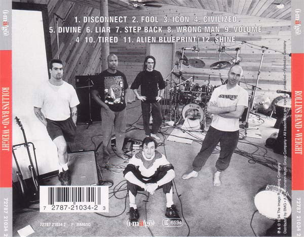 Rollins Band : Weight (CD, Album)