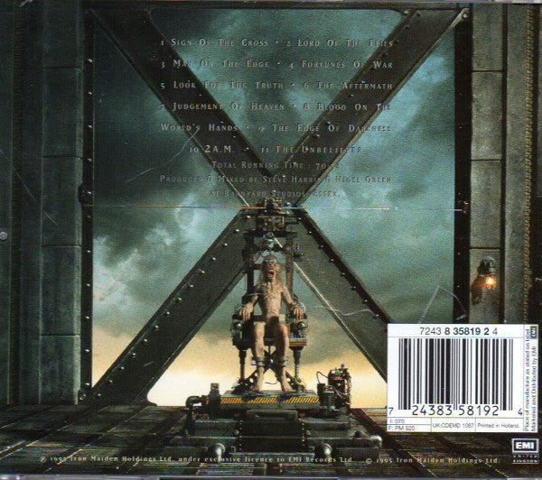 Iron Maiden : The X Factor (CD, Album, RP)