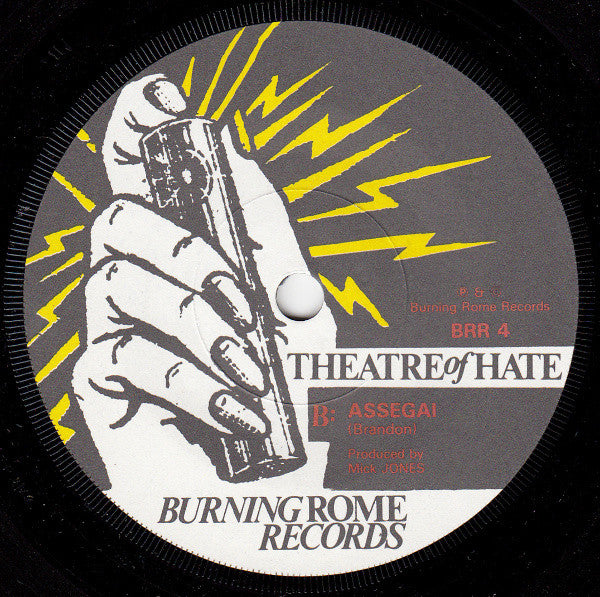 Theatre Of Hate : Eastworld (7", Single)
