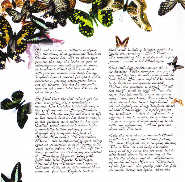 Erykah Badu : Baduizm Live (CD, Album, RE)