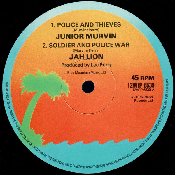 Junior Murvin : Police And Thieves (12", Single)