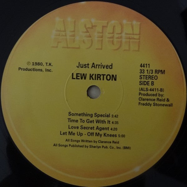 Lew Kirton : Just Arrived (LP, Album, RE)