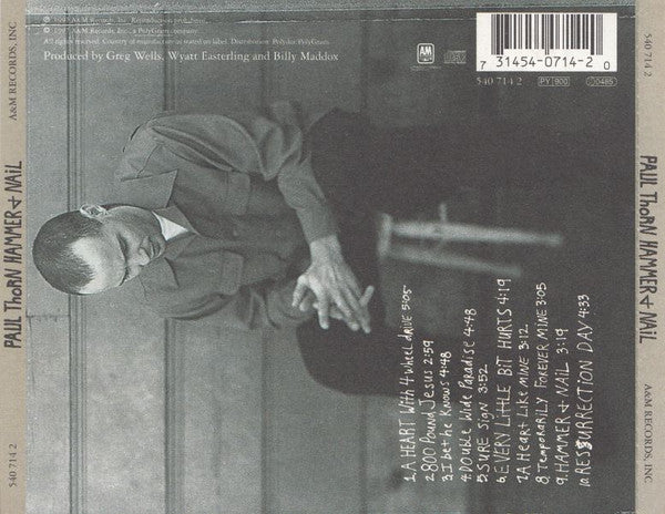 Paul Thorn : Hammer And Nail (CD, Album)