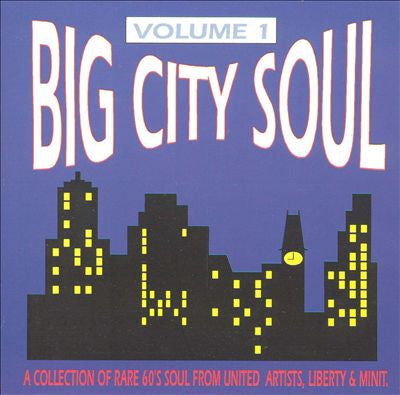 Various : Big City Soul Volume 1 (CD, Comp, RE)