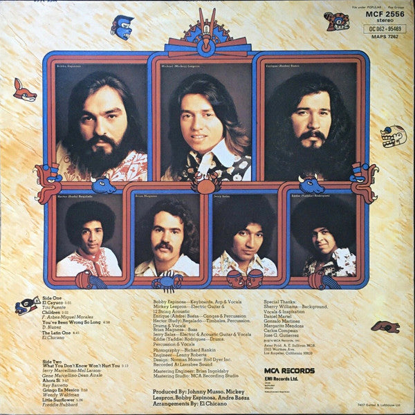 El Chicano : Cinco (LP, Album)