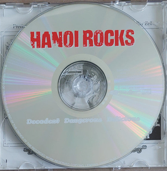 Hanoi Rocks : Decadent Dangerous Delicious (2xCD, Comp)
