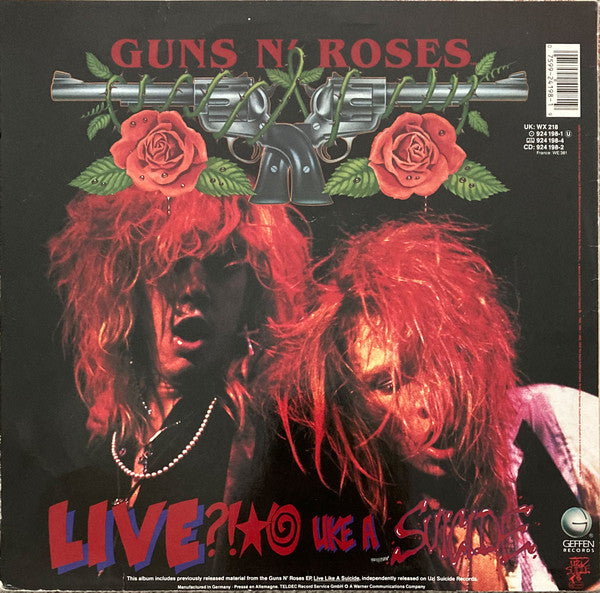 ダ*タ様 GUNS N' ROSES - GN'R Lies LP ワーナーパイ guns-n-roses-g-n-r-lies-