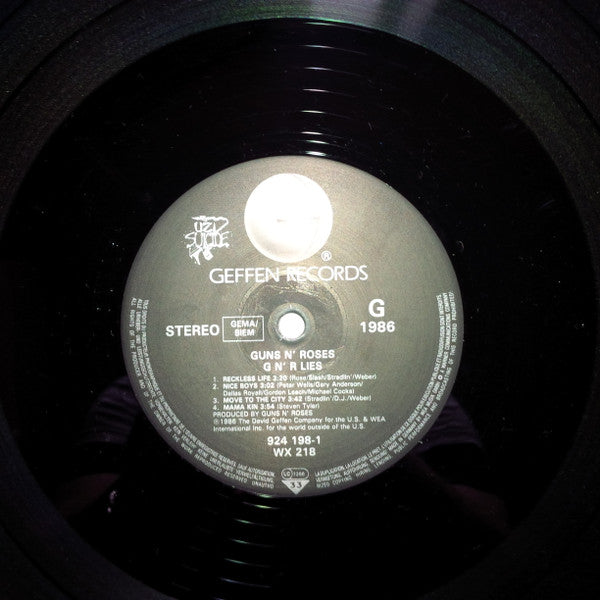 ダ*タ様 GUNS N' ROSES - GN'R Lies LP ワーナーパイ 洋楽 JIMMY SMITH