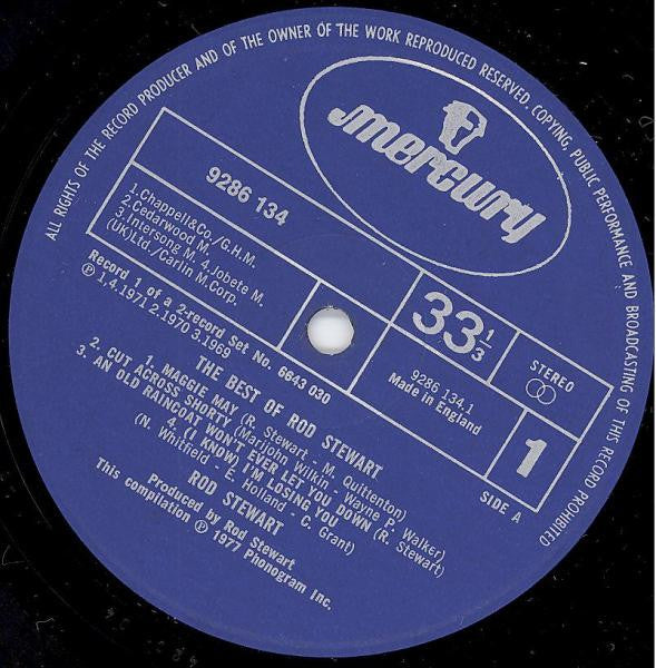 Rod Stewart : The Best Of Rod Stewart (2xLP, Comp)