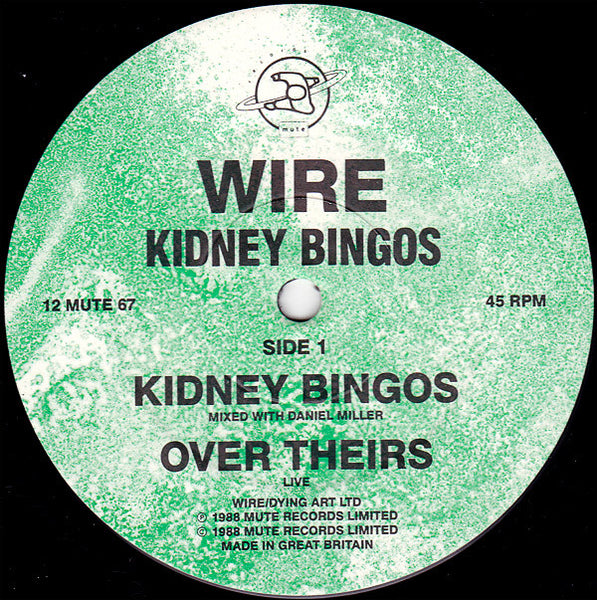 Wire : Kidney Bingos (12", Single)