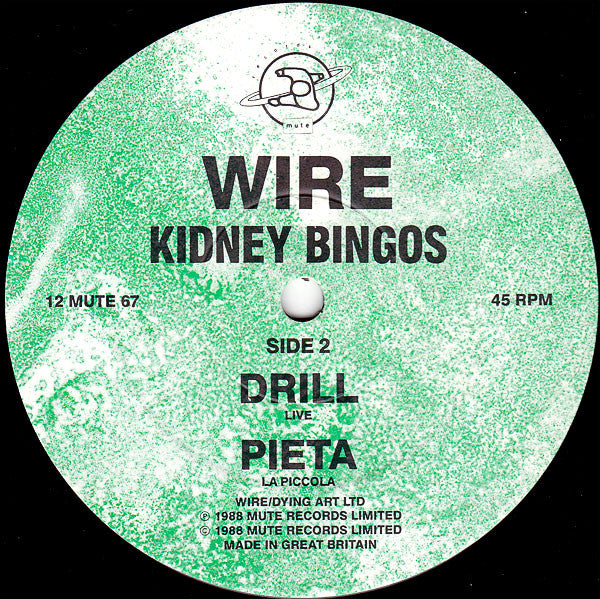 Wire : Kidney Bingos (12", Single)