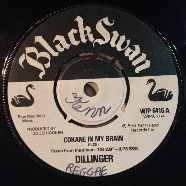 Dillinger : Cokane In My Brain (7", 4-p)