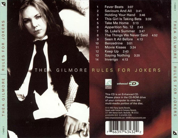 Thea Gilmore : Rules For Jokers (CD, Album, Enh)