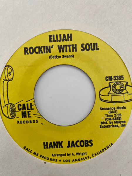 Hank Jacobs - Elijah Rockin’ With Soul