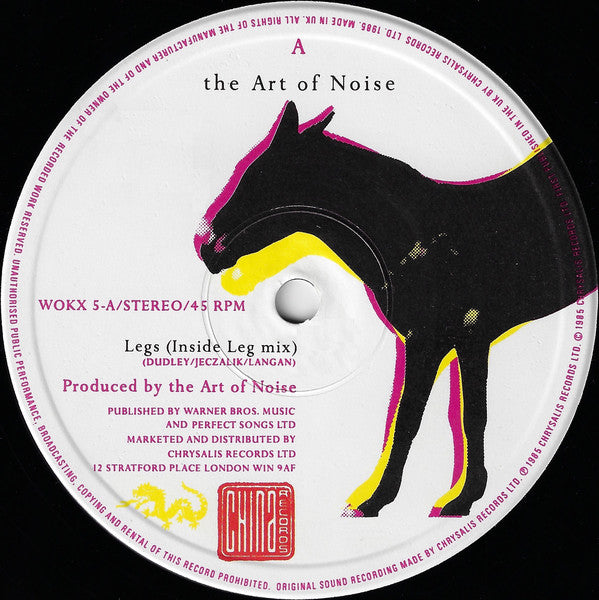 The Art Of Noise : Legs (12", Single)