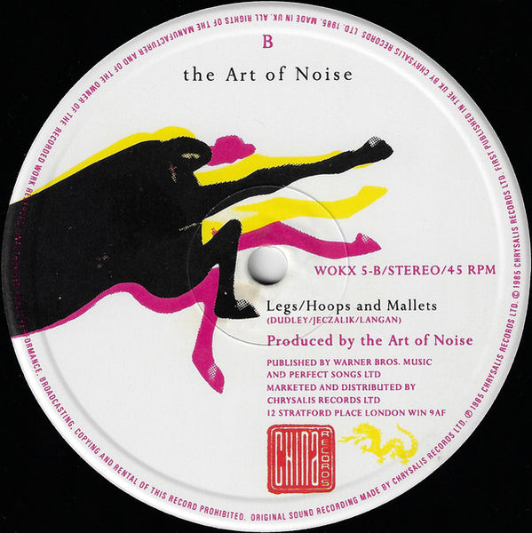 The Art Of Noise : Legs (12", Single)