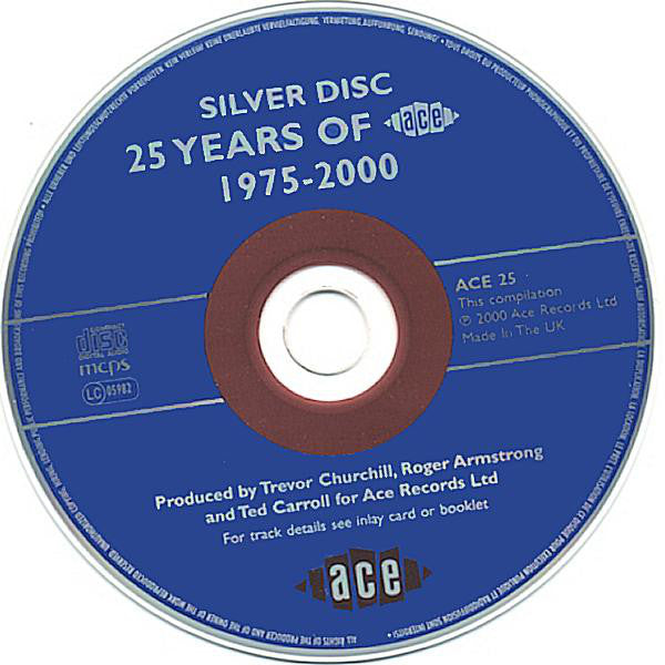 Various : Silver Disc: 25 Years Of Ace (CD, Comp)
