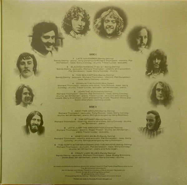 Sandy Denny : The North Star Grassman And The Ravens (LP, Album, Gat)