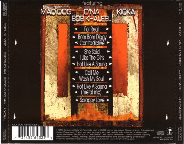 Tricky With DJ Muggs And Grease* : Juxtapose (CD, Album)