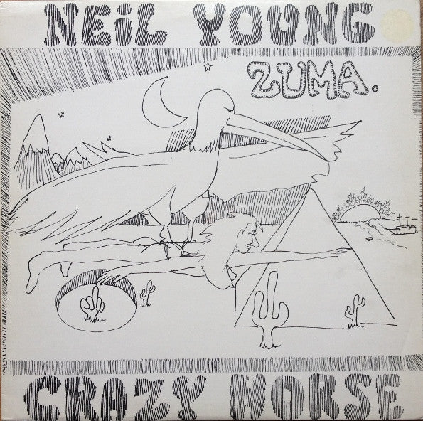 Neil Young With Crazy Horse : Zuma (LP, Album, RE)