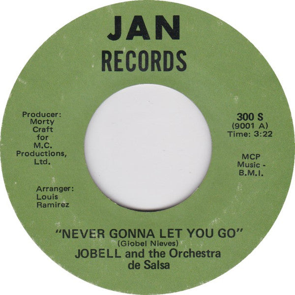 Jobell And The Orchestra De Salsa* : Never Gonna Let You Go (7")