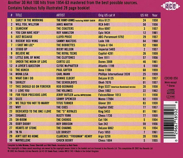 Various : The Golden Age Of American Rock 'n' Roll Volume 10 (CD, Comp)