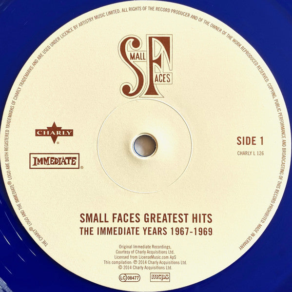 Small Faces : Greatest Hits The Immediate Years 1967 - 1969 (LP, Comp, Mono, Ltd, RM, Blu)