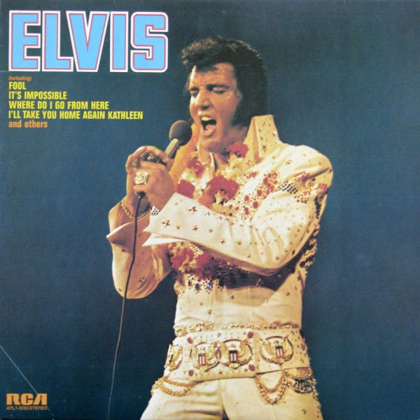 Elvis Presley : Elvis (LP, Album)