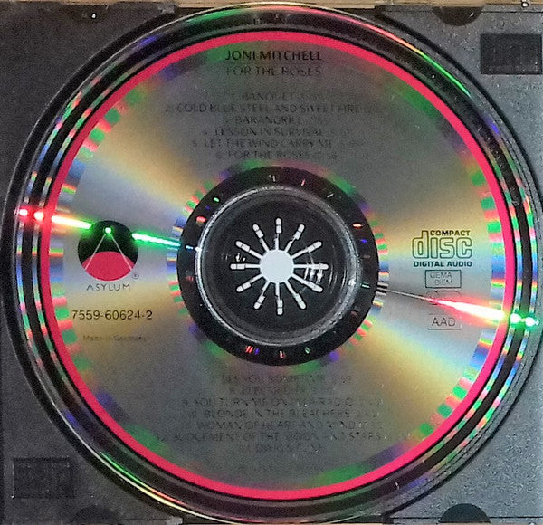 Joni Mitchell : For The Roses (HDCD, Album, RE)