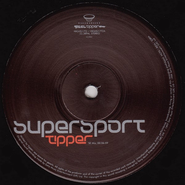 Tipper : Supersport (Remixes) (10", Single)