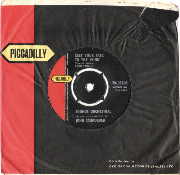 Sounds Orchestral : Cast Your Fate To The Wind (7", Single)