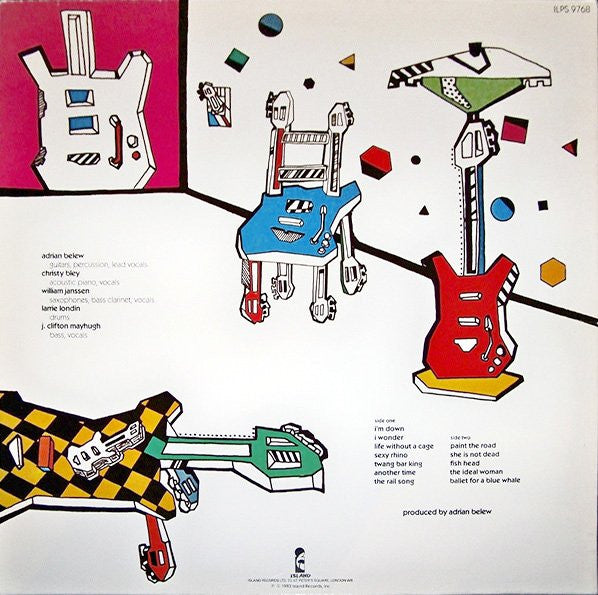 Adrian Belew : Twang Bar King (LP, Album)