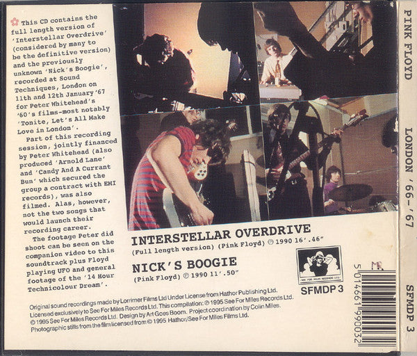 Pink Floyd : London '66 - '67 (CD, Comp, Mono, RE)