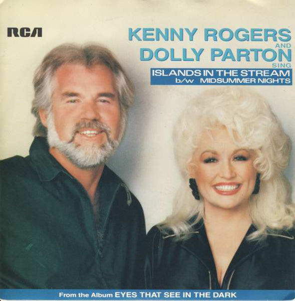 Kenny Rogers And Dolly Parton : Islands In The Stream (7", Single, Pus)
