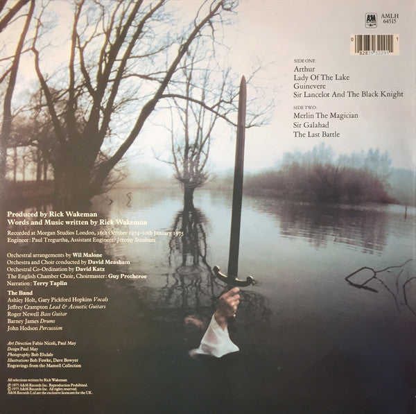 Rick Wakeman : The Myths And Legends Of King Arthur And The Knights Of The Round Table (LP, Album, RE)