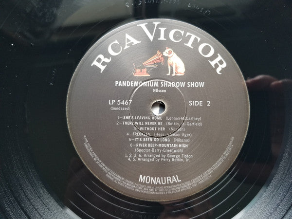 Nilsson* : Pandemonium Shadow Show (LP, Album, Mono, RE, 180)