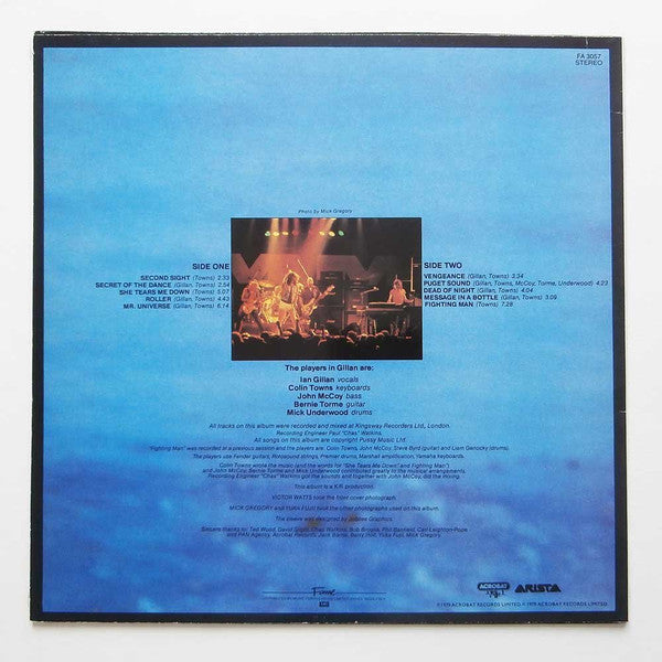 Gillan : Mr. Universe (LP, Album, RE)