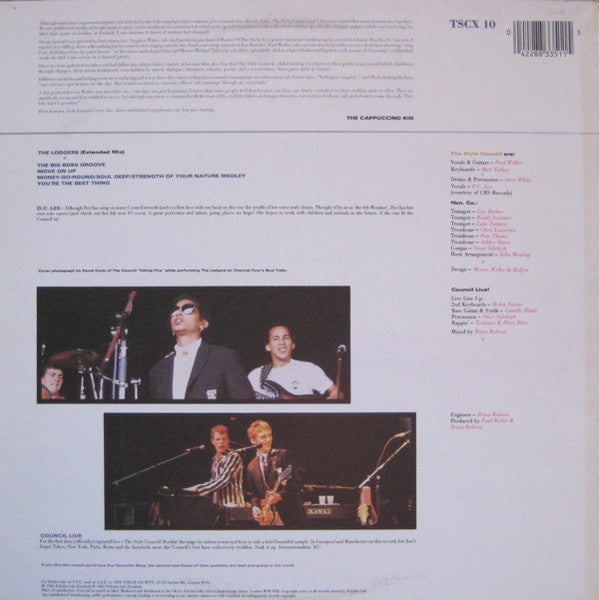 The Style Council Featuring Dee C. Lee : The Lodgers (12", Single)
