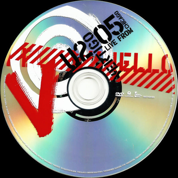 U2 : Vertigo 2005 // U2 Live From Chicago (DVD-V, PAL, DTS)