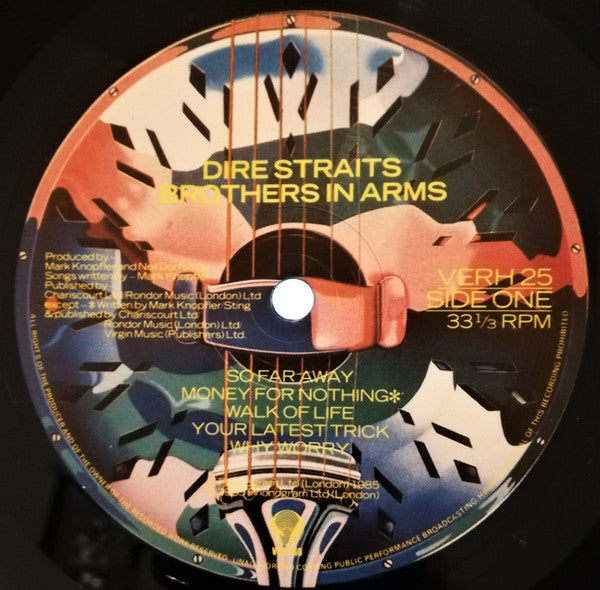 Dire Straits : Brothers In Arms (LP, Album, RE)